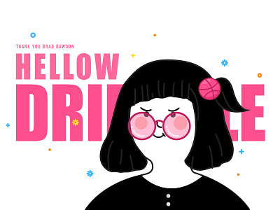 Debut Shot characters dribbble first shot illustration