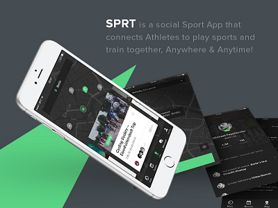 Sprt android app design beta ios maps mobile app profile sprt ui user experience user interfrace ux