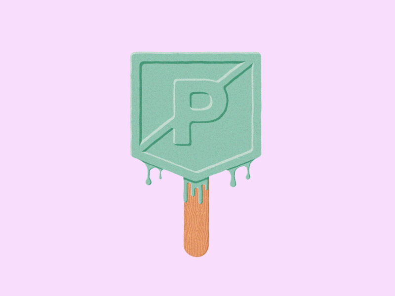 I'm Melting! heat melting orlando popsicle purple summer