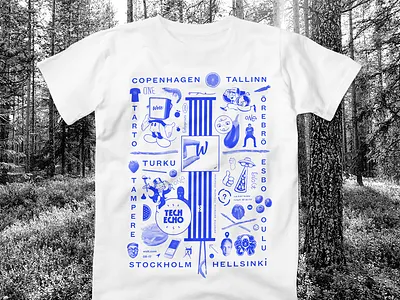 Event t-shirt illustration shirt t shirt