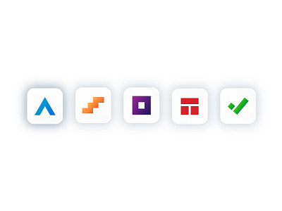 Widen App Icon Family app icon app icon design design environment design icon design icons illustrator