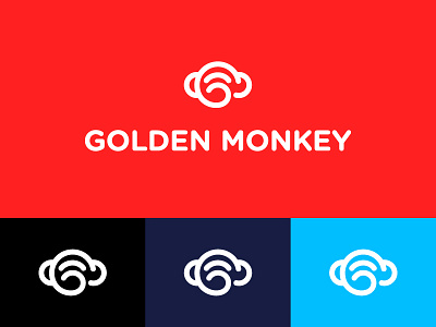 Golden Monkey brand golden intelligence it logo management monkey monkey year platform system wi fi wifi