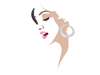 Her adobe beauty girl her illustrator illustratorcc2017 model