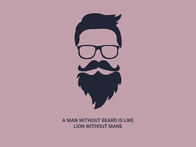 Beard Face beard face graphic uxui vector.