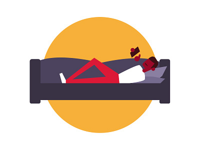 Bootycall animation black bootycall boy calling couch crowdfunding guy hello illustration pyjamas racist