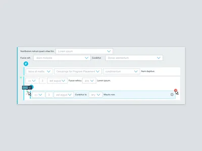 Rule Builder nesting ability business rules query builder rule builder