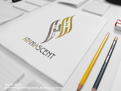 Dribbble 0 ataniascent design logo