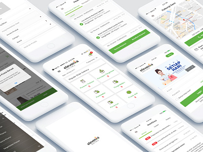 Seller Office elevenia app design mobileapp ui ux