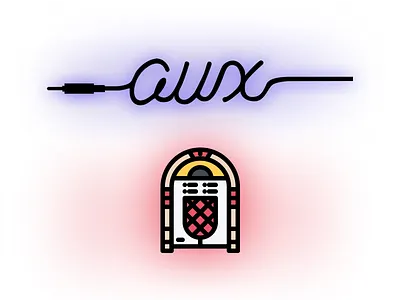 AUX jukin' the jukebox aux awesome dope jukebox music simply