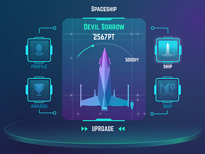 Futuristic UI concept concept fictional user interface fui futuristic ui game ui high tech sci fi ui