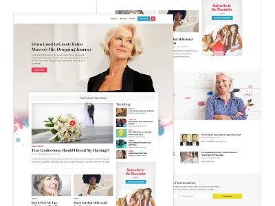 Homepage Concept design siteworx swx ui ux web