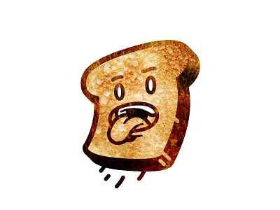 Toast bread grilled hot jump late roasted toast
