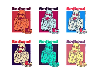 Redhead Girl Print (variants)