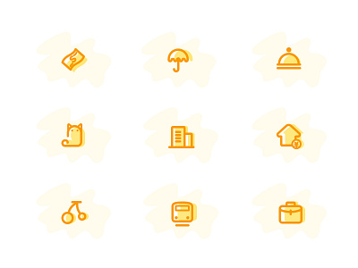 Function icon linear icon vector