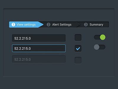 OverOps style guide app dark design gui product style guide ui web