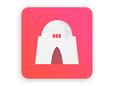 Karachi dribbble iconography karachi modern gradient pakistan