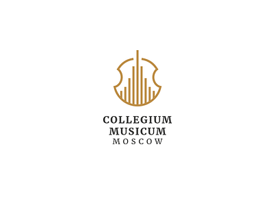 Collegium musicum black brand brown charity font identity logo logos logotype white