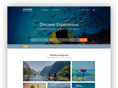Holidize - Discover Experiences
