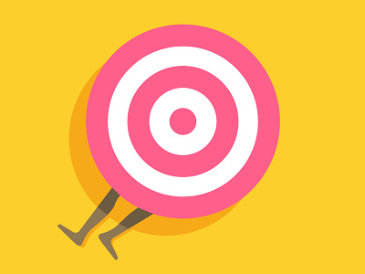 Target Sun adobe beach drawing gaetanheuze hollidays illustration illustrator silkscreen soon sun target vector