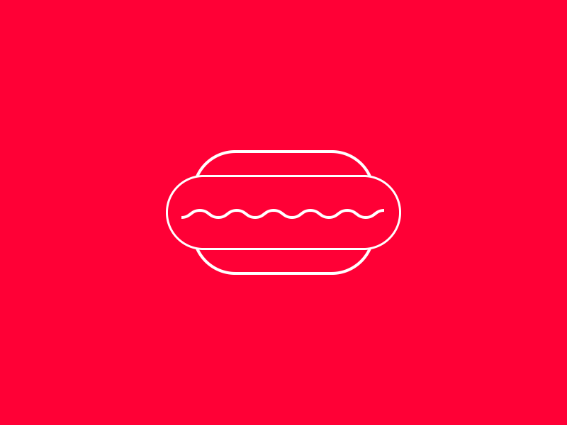 Loading Hot Dogs ae after animation design dribbble effects gfx ghost gif illustrator loading youtube