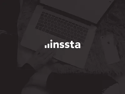 Inssta logo fireart fireart studio logo logo design typography