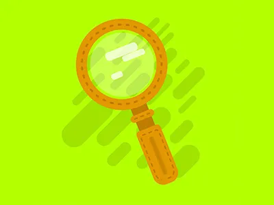 Vector Search Icon Flat Illustration flat
