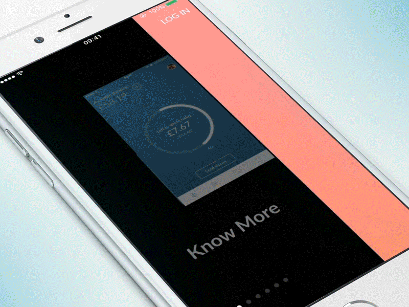 Banking app Loot - App Onboarding interaction app app design bank fintech interaction design loot onboarding ui user experience