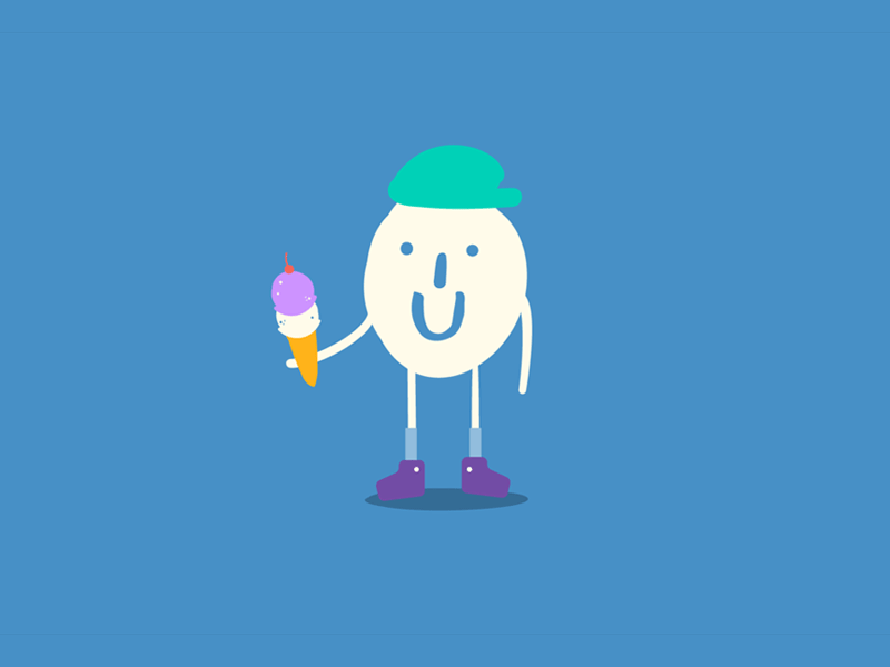 Oh No! animated animated gif character character design happy illustration motion