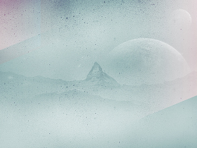 Album Concept - Color album album art art cover landscape moon music planets space