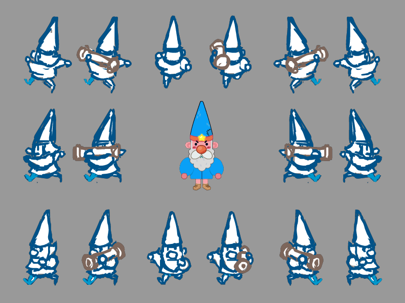 Magic Missile Wizard Sprites game indie magic sprite wizard