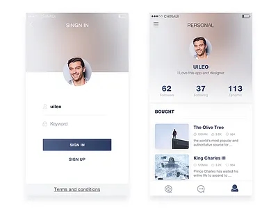 Daily ui100 - 014 Move APP