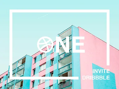 Invite x 1 dribbble invita invitation invite