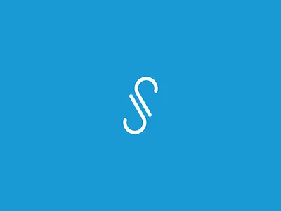 JPS Monogram blue branding icon logo monogram