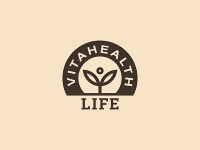 Vitahealth Life Logo Concept B life logo logo concept vitahealth life wip