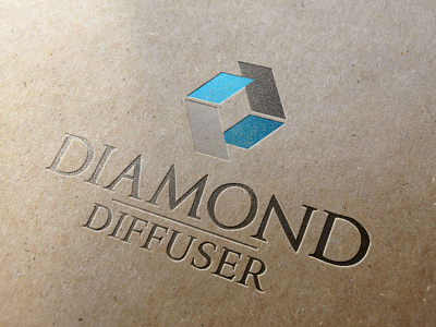 Diamond Diffuser brand identity logo mark type typography