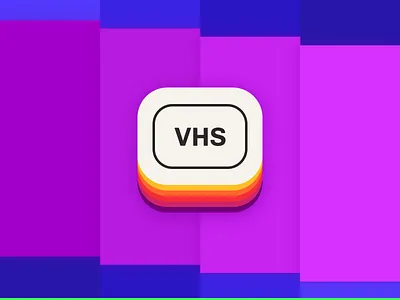 Daily UI 005 — App icon 5 app daily icon ui vhs