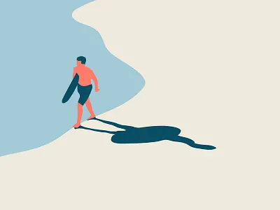 La Jolla Beach beach jcimagination minimal phototoshop san diego surf