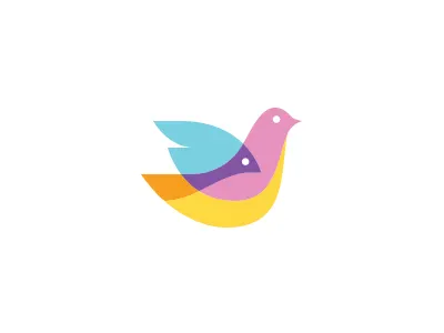Two Dove bird dove multiplay overlap