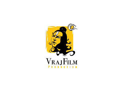 Vraj Film Logo design logo