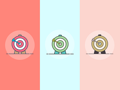 Sharpshooter 2d blog goal illustration target