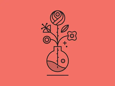 Vase Tattoo illustration