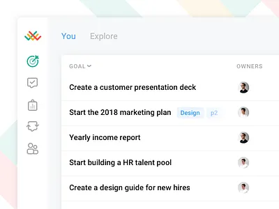 Lattice HQ Navigation clean friendly hq lattice layout minimal navigation simple table