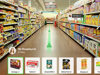 VR/AR 03: Shopping Waypoints ar arkit list retail shopping virtual reality vr