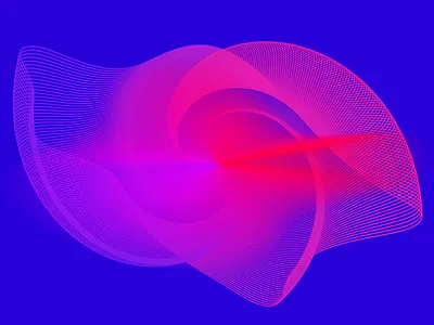 Wave 01 color gradients lines waves