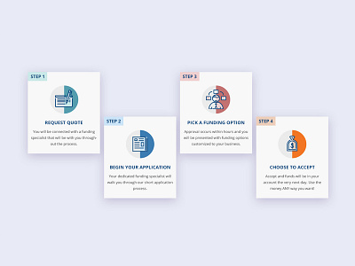 Reliant Icons bright cards icons modular cards vector visual design web design