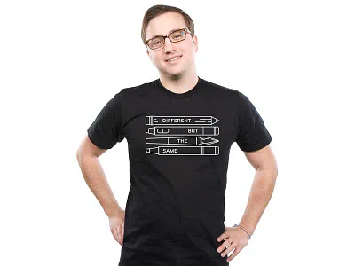 T-shirt for AIGA National Leadership Retreat in Raleigh, NC diversity graphic design inclusion tshirt visual design