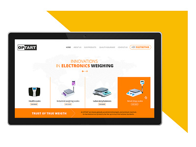 Landing Page Design app designer designing development html layout mockup ui ux web design