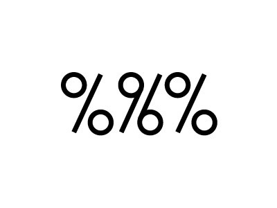 96 % 96 circle line number simpe thicklines type wit