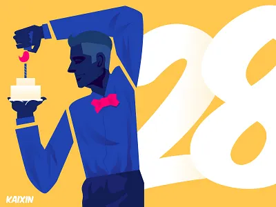 Birthday illustration