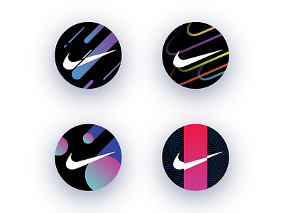 Nike graphic nike sticker ui